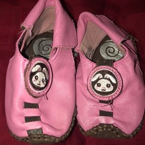 All leather sole size 0-18 months shupeas